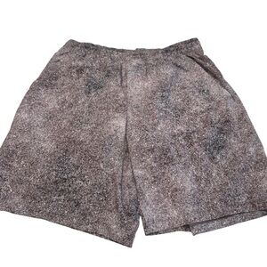 LULULEMON Mens Pace Breaker LINED SHORT 9" INSEAM GRAY & Black Size Large